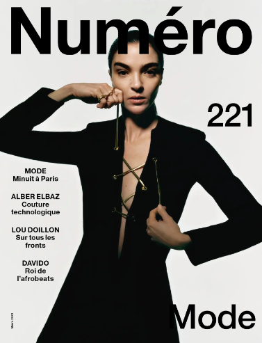 Numéro Magazine 221 Mars 2021 Tuomas Laitinen Dan Beleiu Mariacarla Boscono AD.ORNEM